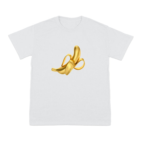 ‘ENJOY YOUTH’ GOLD BANANA T-SHIRT