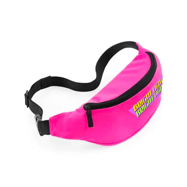 BRIGHT LIGHT BRIGHT LIGHT ALBUM LOGO PINK BUM BAG