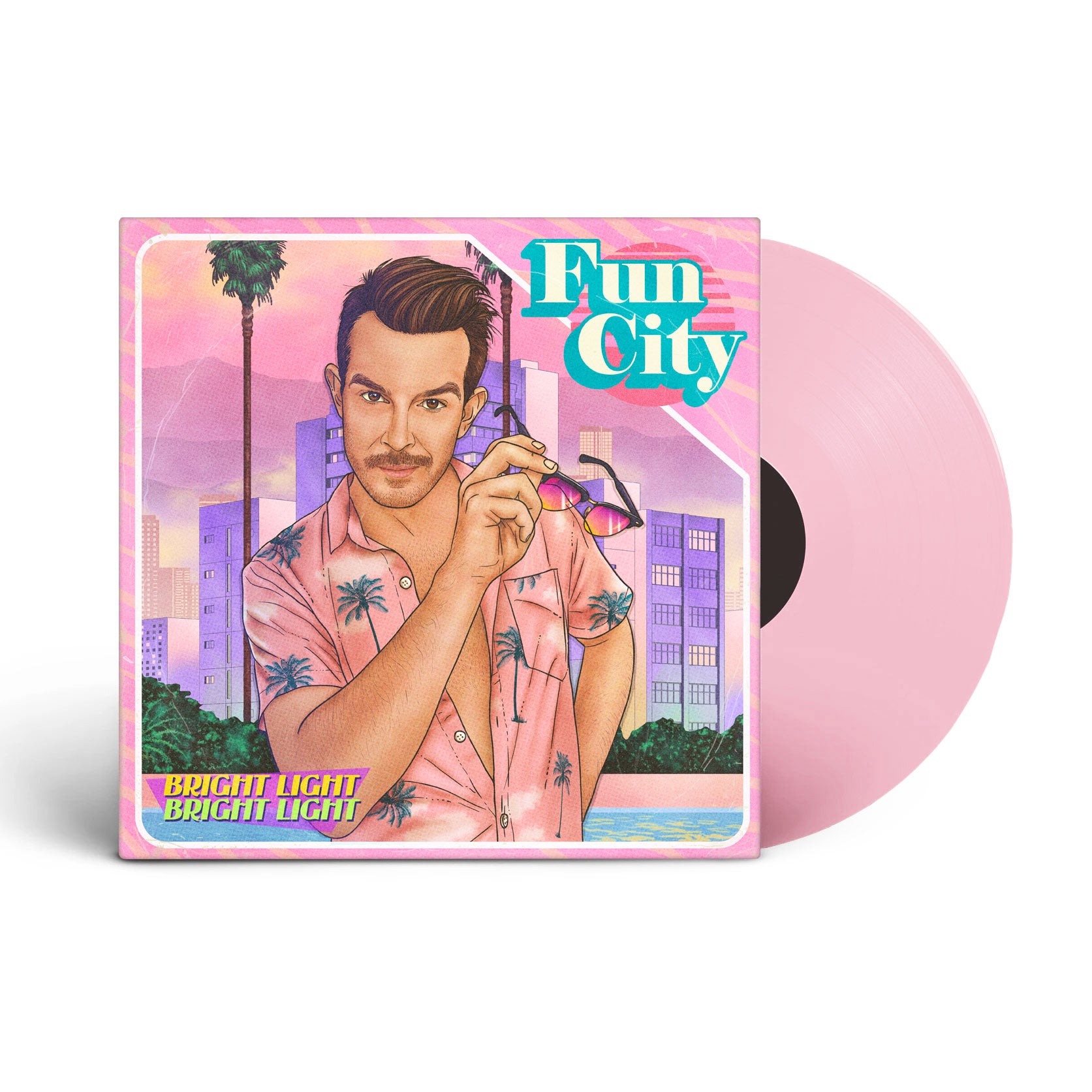 FUN CITY - PINK LP | Bright Light Bright Light Official Store
